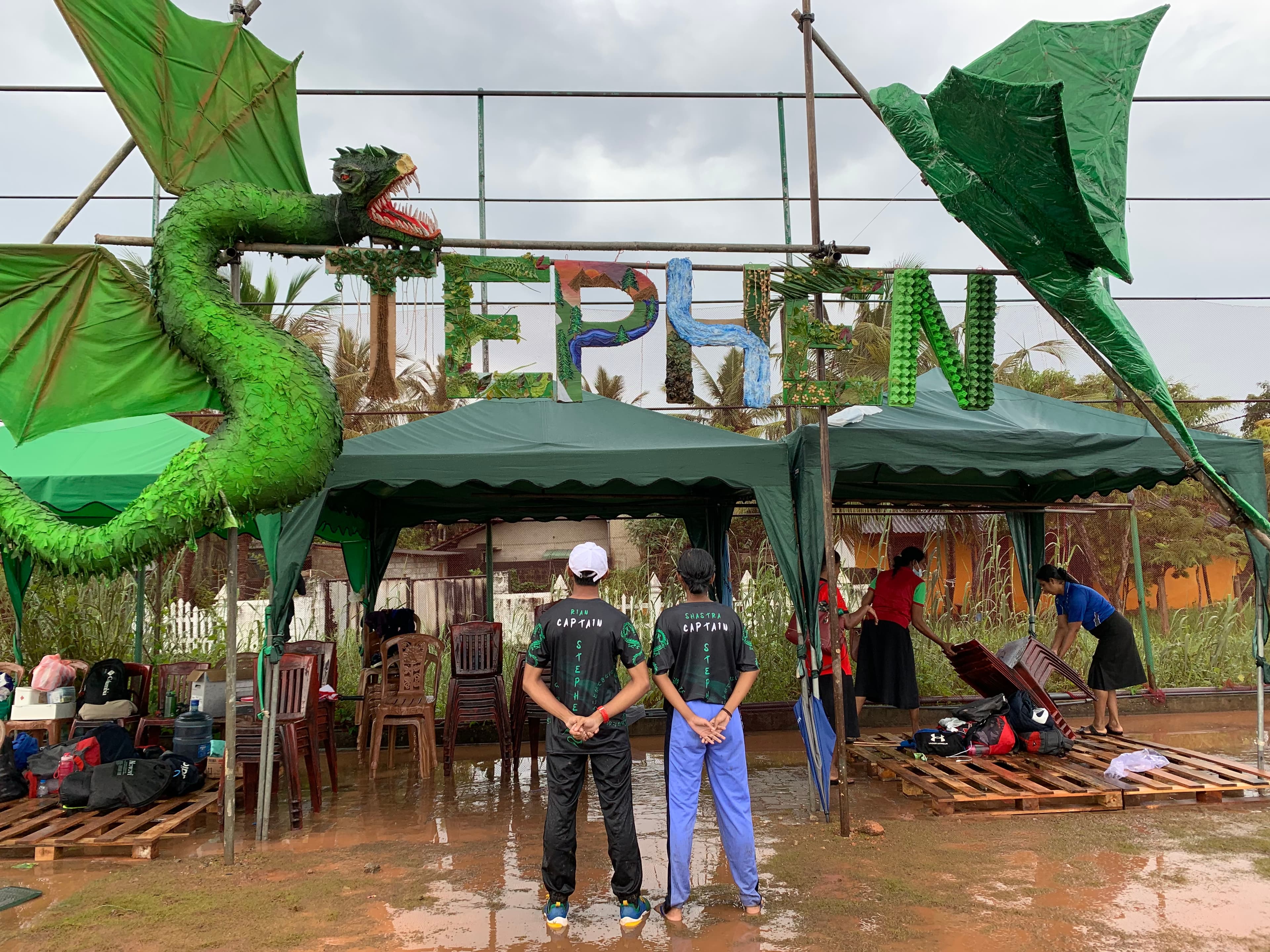 Rian at a leadership event